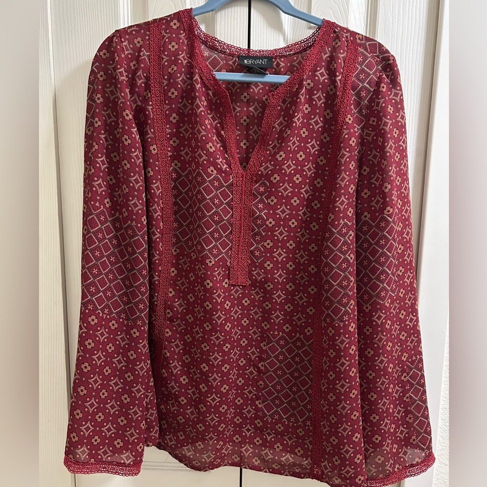Lane Bryant Boho Blouse
